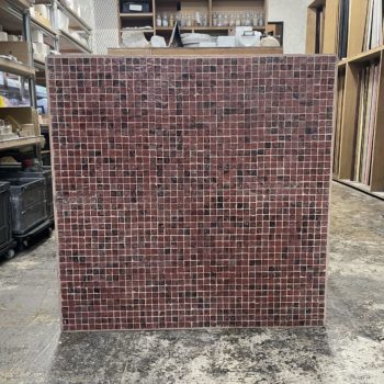 タイル / ガラス / 20mm角 / レンガ柄